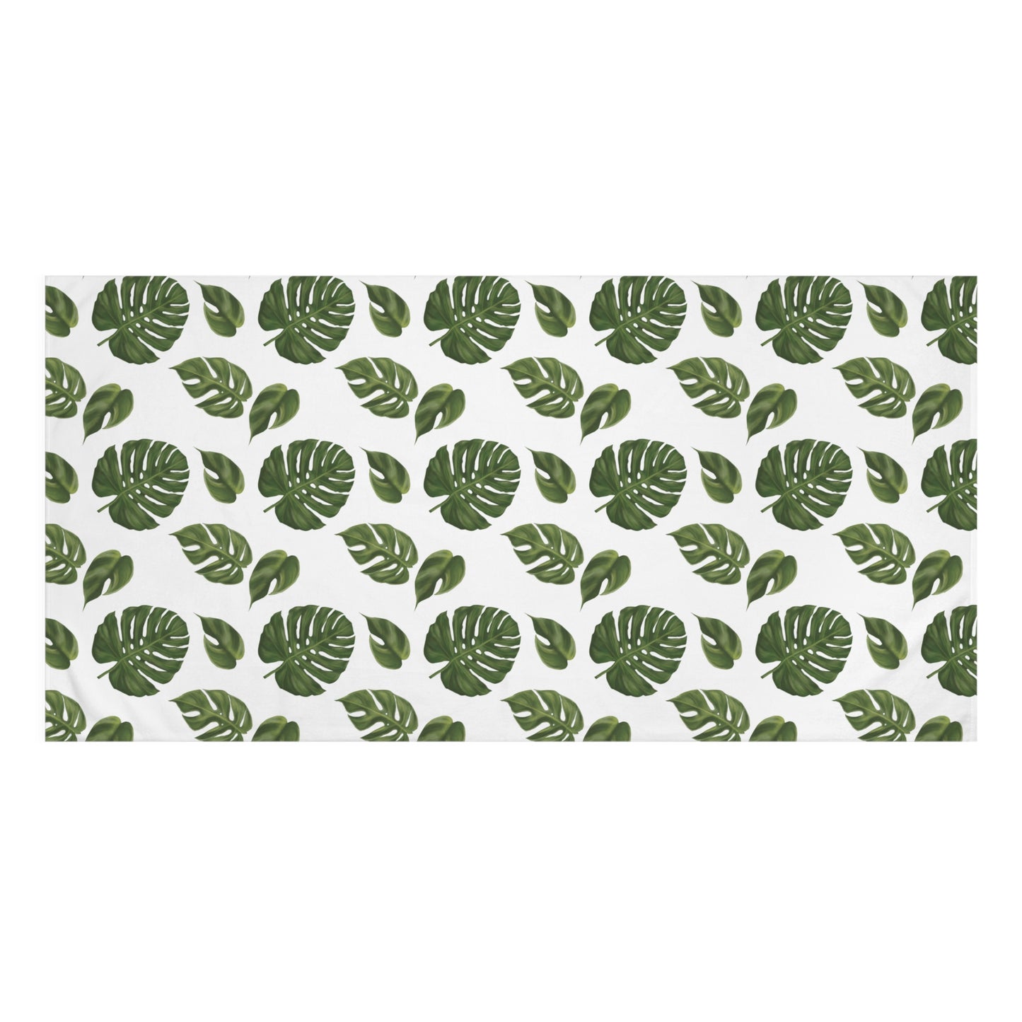 Monstera Leaf Bath Towel
