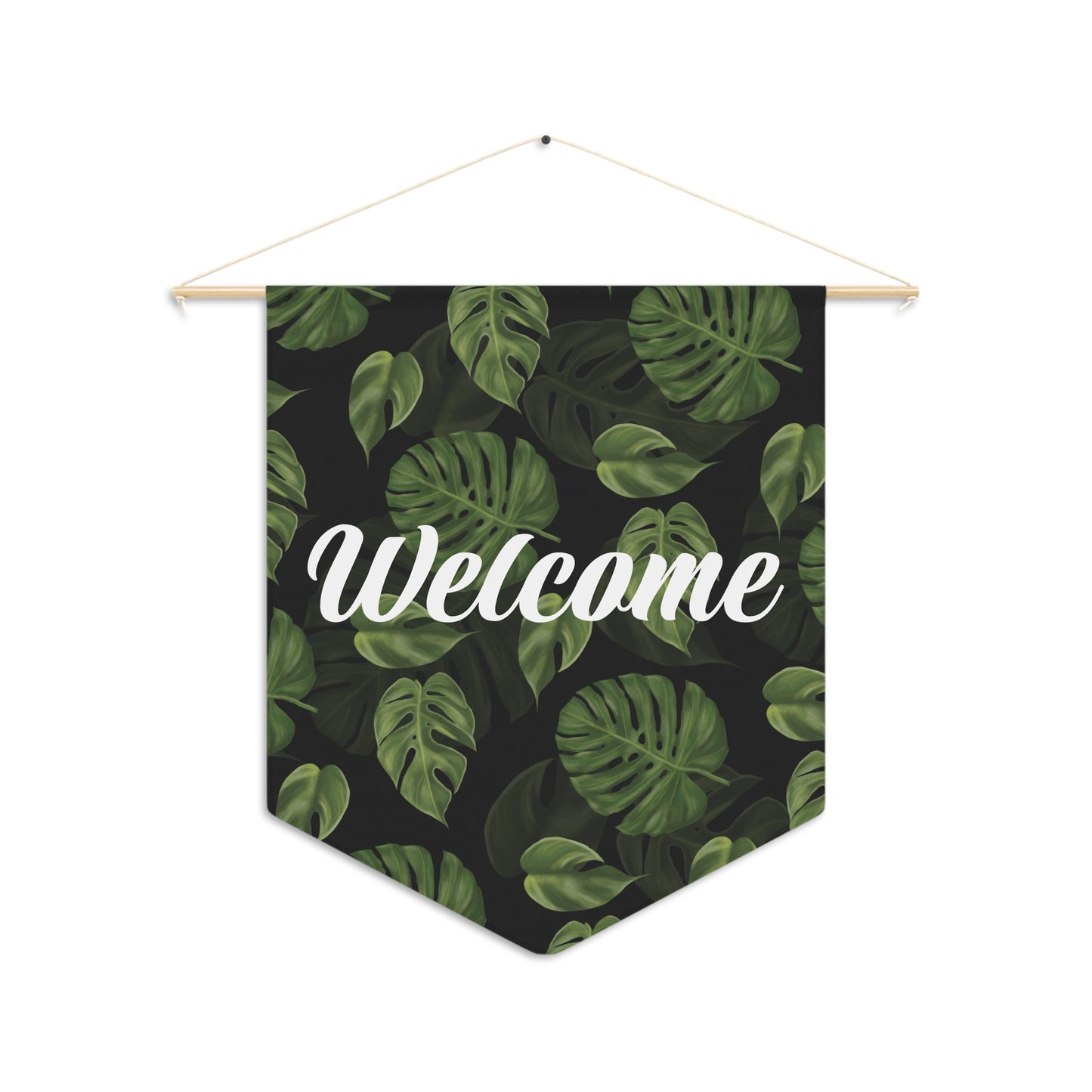 Welcome Sign Pennant Flag