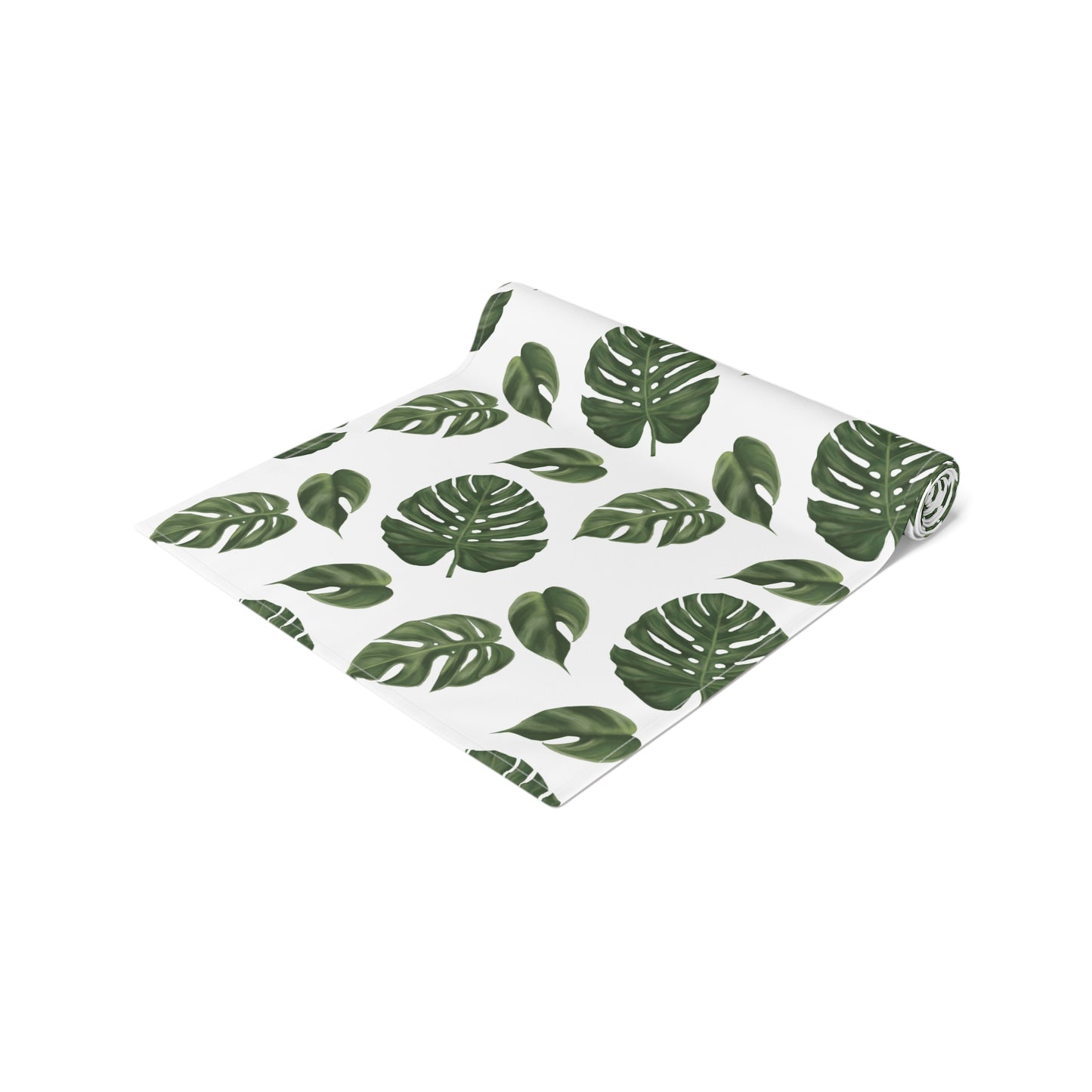 Monstera Leaf Table Runner