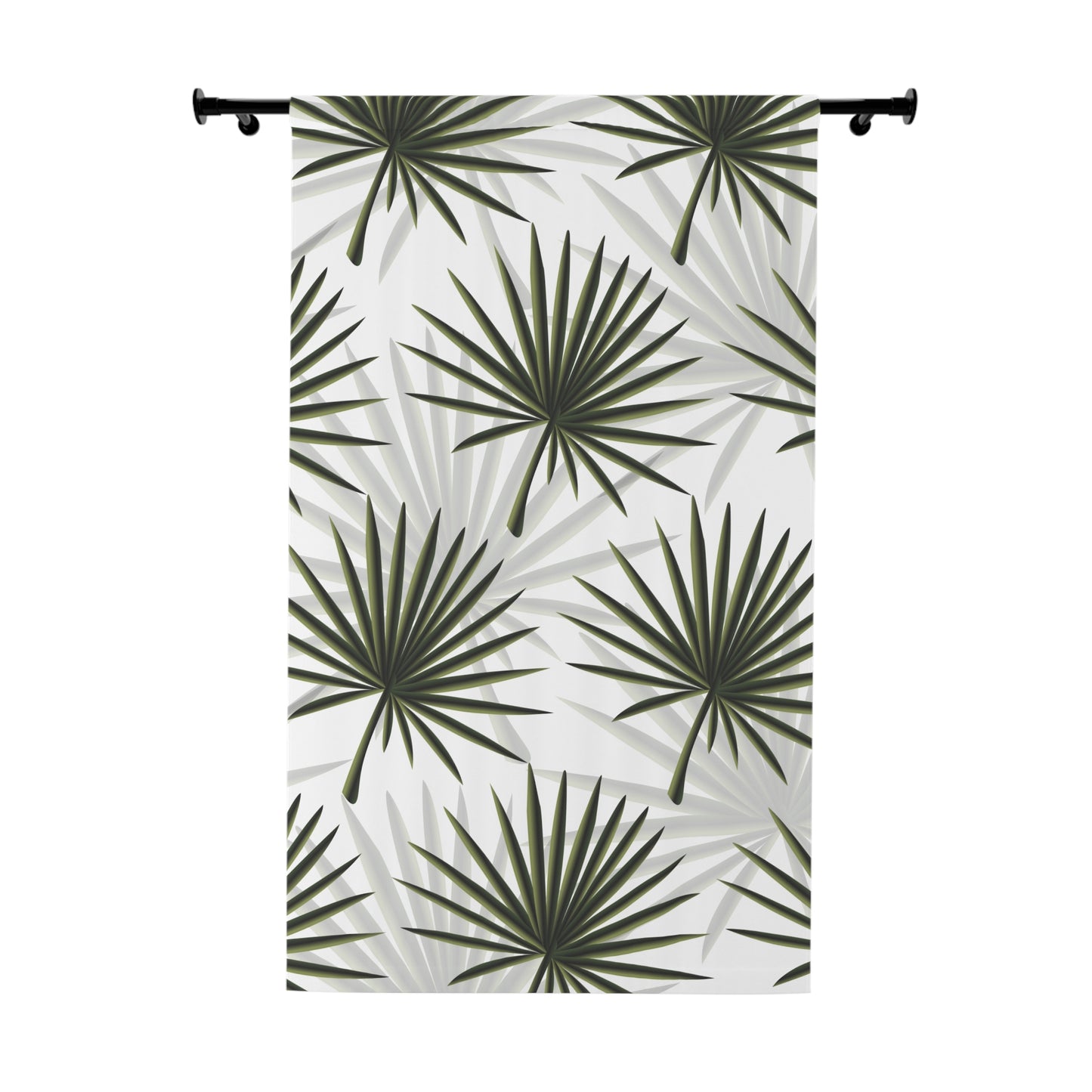 Palm Fan Blackout Curtain