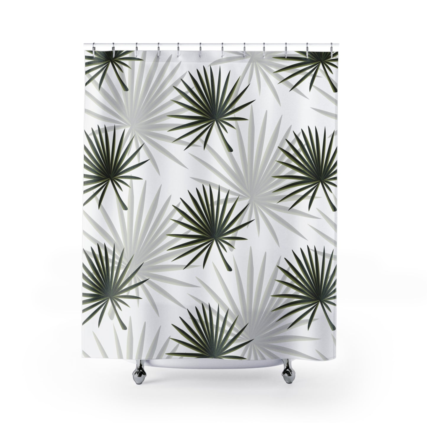 Palm Fan Shower Curtain