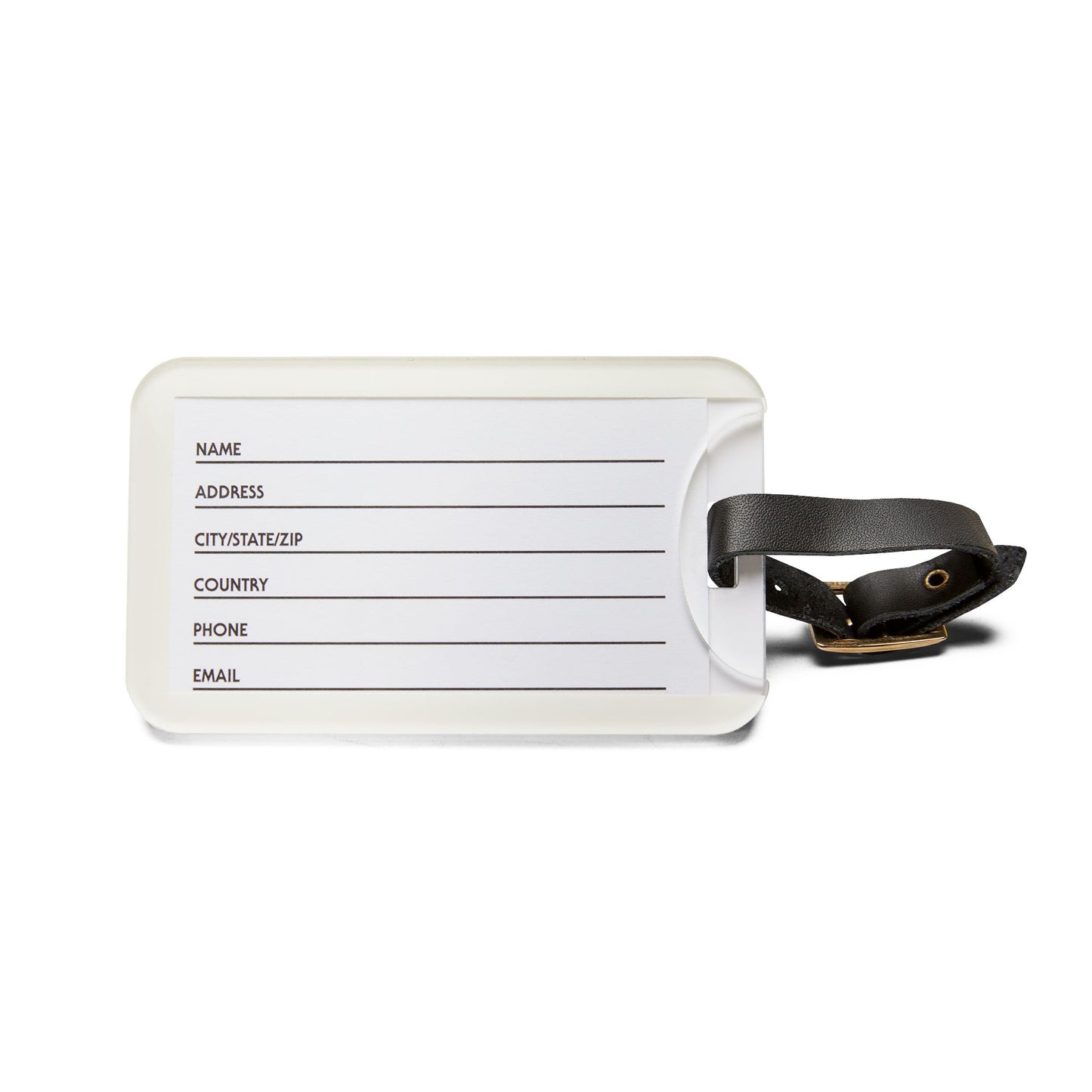 Hibiscus Luggage Tag