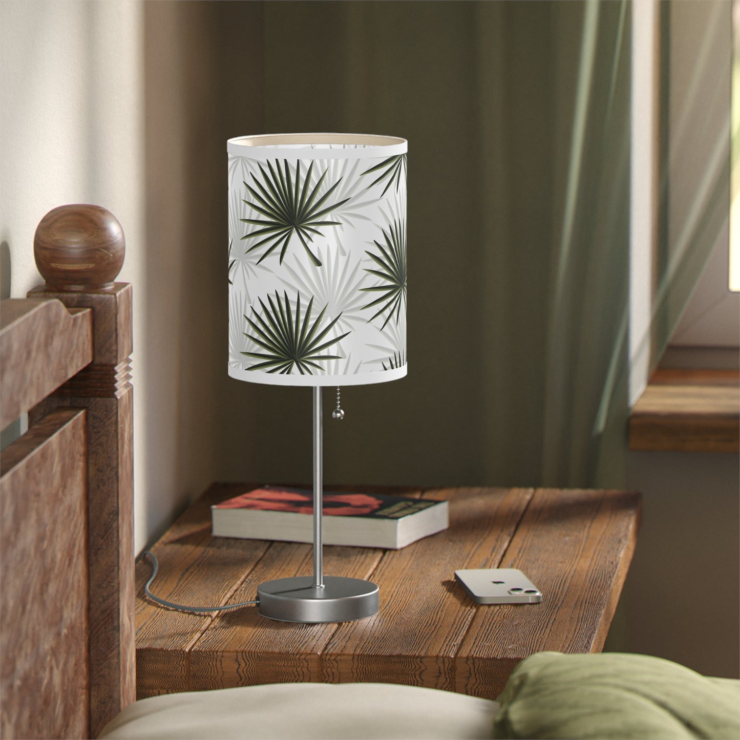 Palm Fan Table Lamp