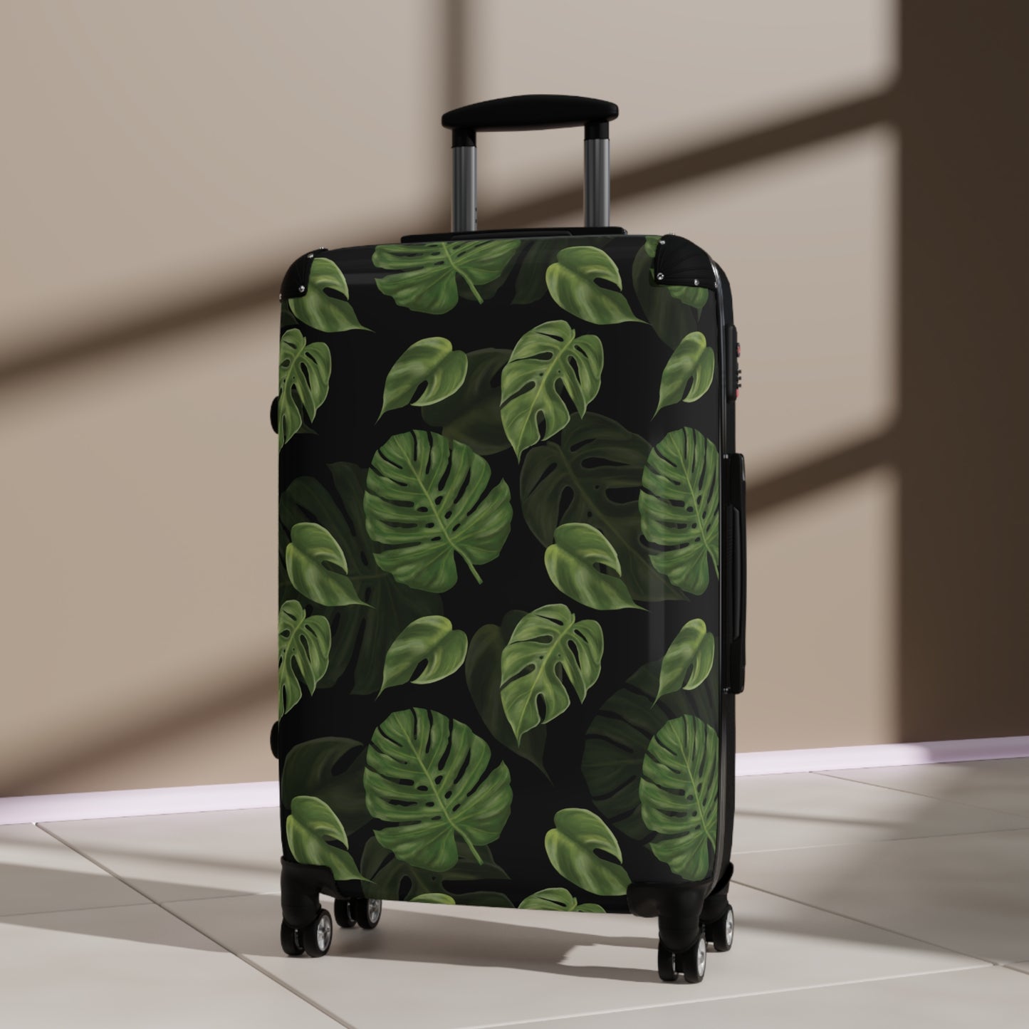 Monstera Leaf Suitcase