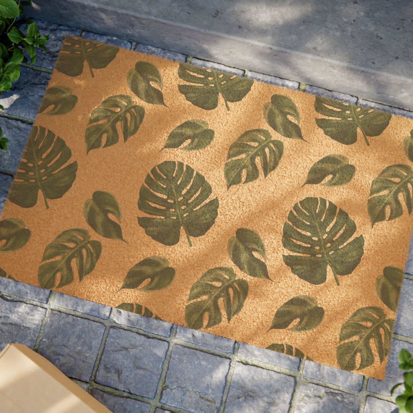 Monstera Leaf Doormat