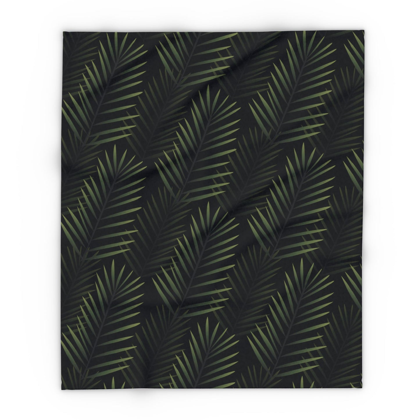 Palm Leaf Fleece Blanket