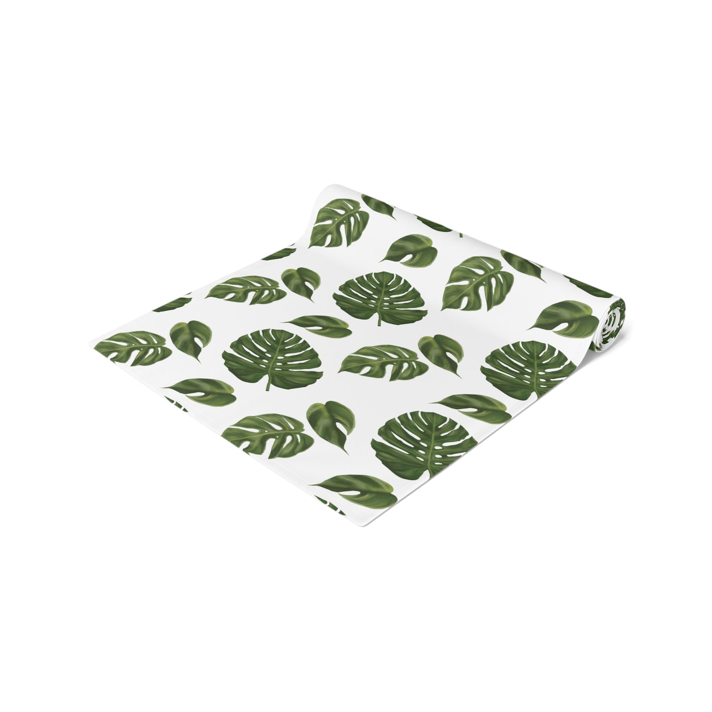 Monstera Leaf Table Runner