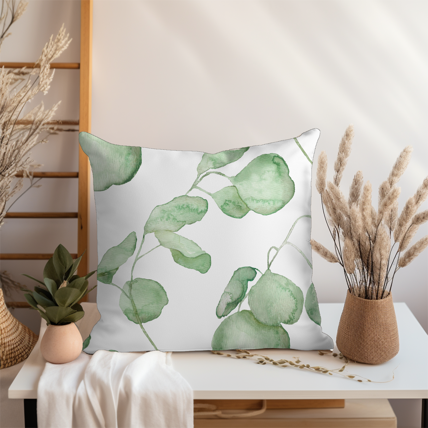 Eucalyptus Throw Pillow