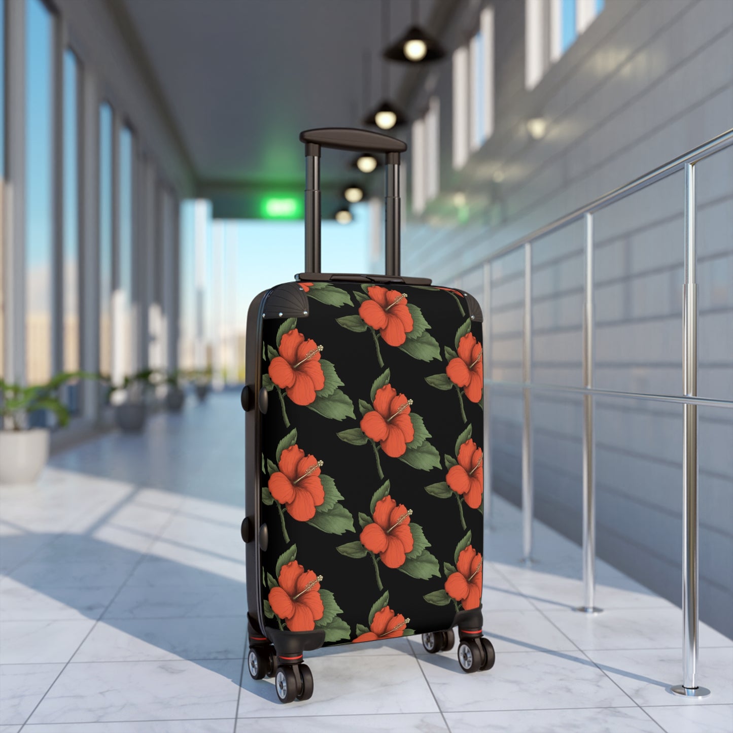 Hibiscus Flower Suitcase