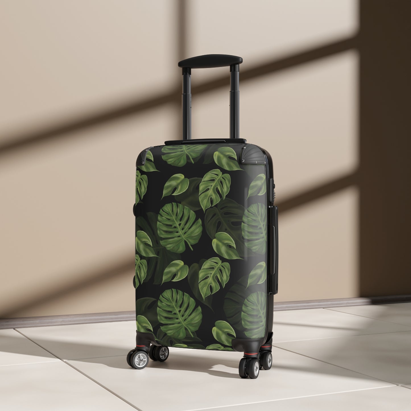 Monstera Leaf Suitcase