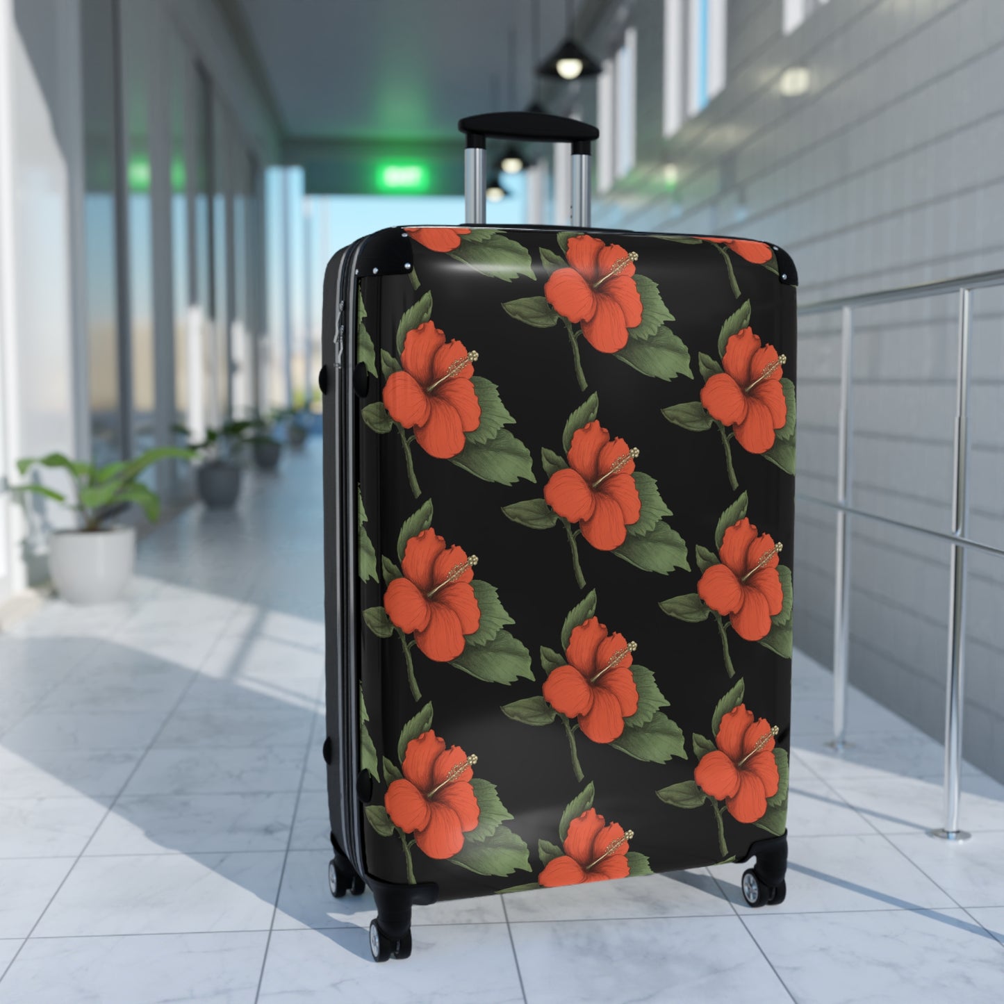Hibiscus Flower Suitcase