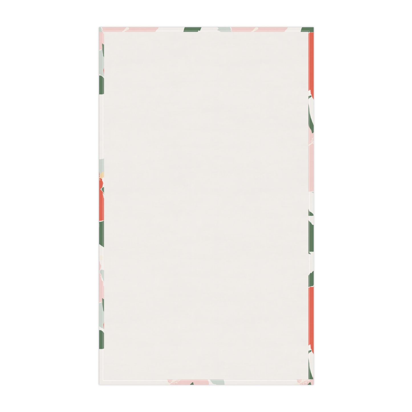 Floral Graphic Tea Towel