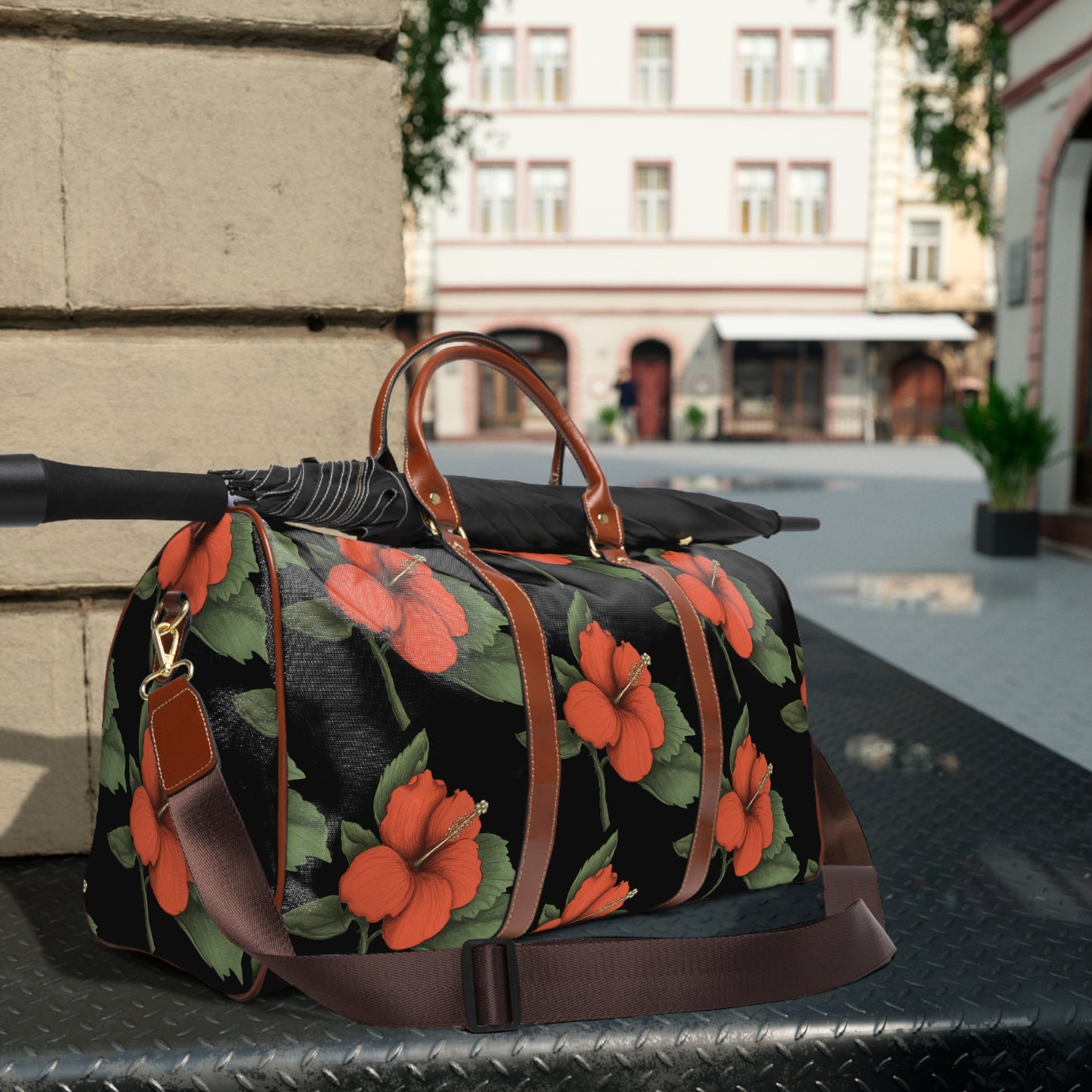 Hibiscus Travel Bag