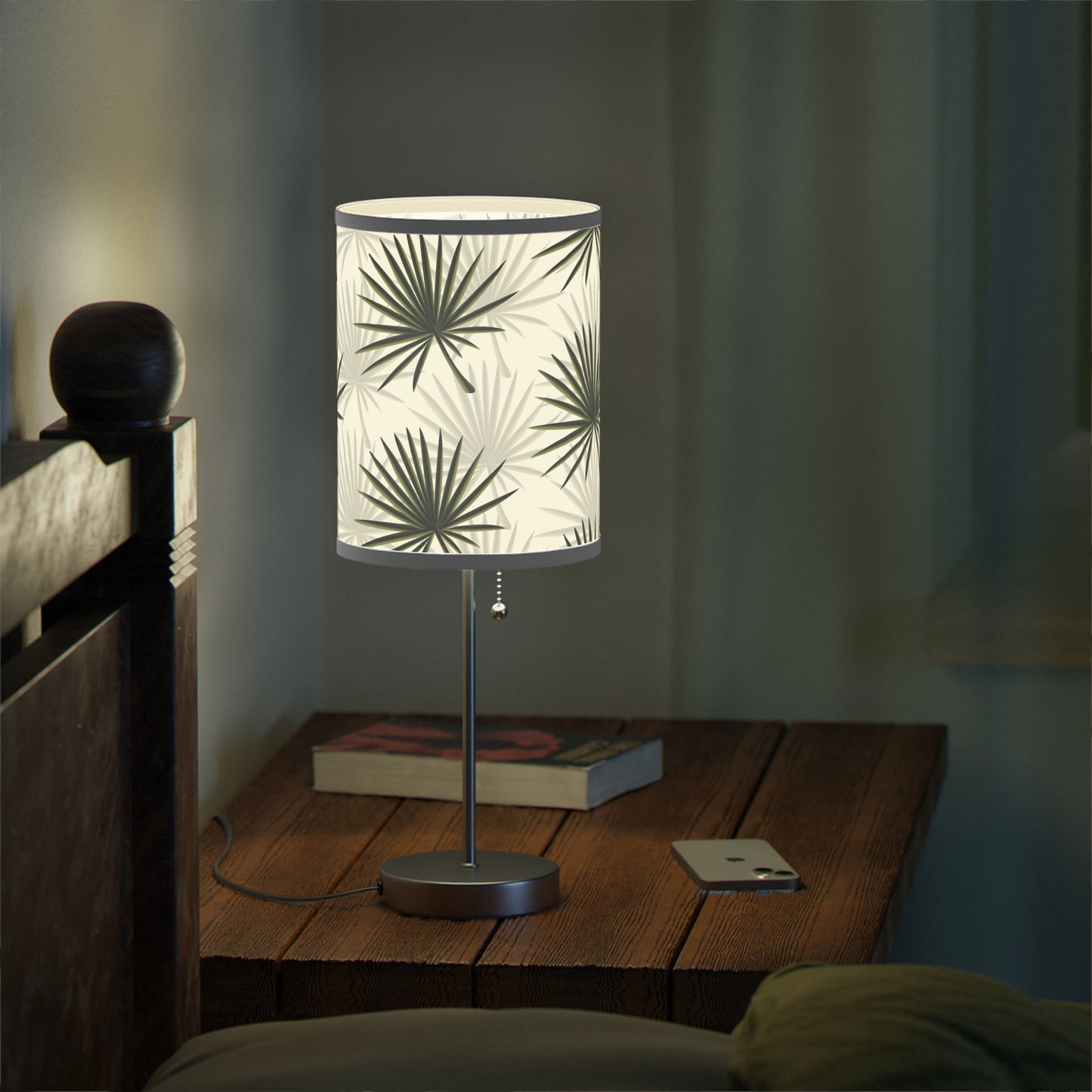 Palm Fan Table Lamp