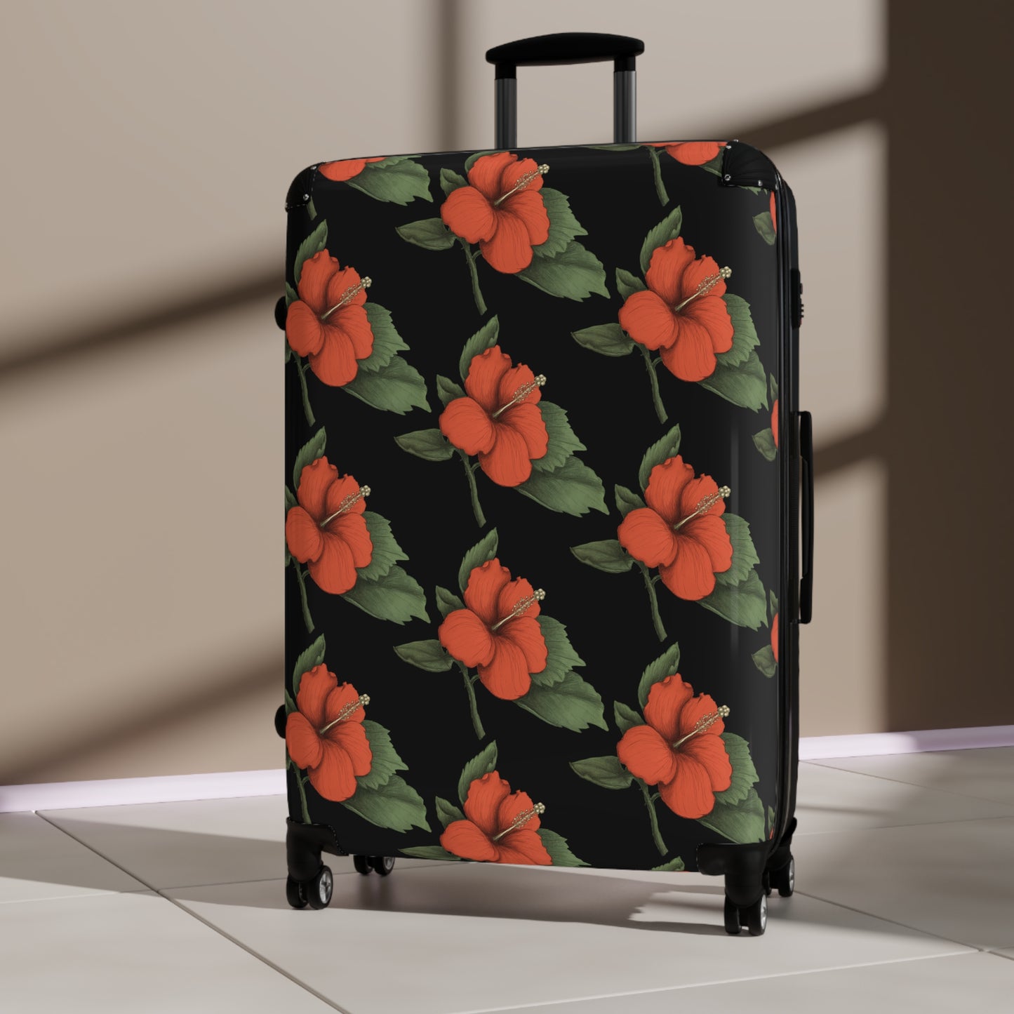 Hibiscus Flower Suitcase