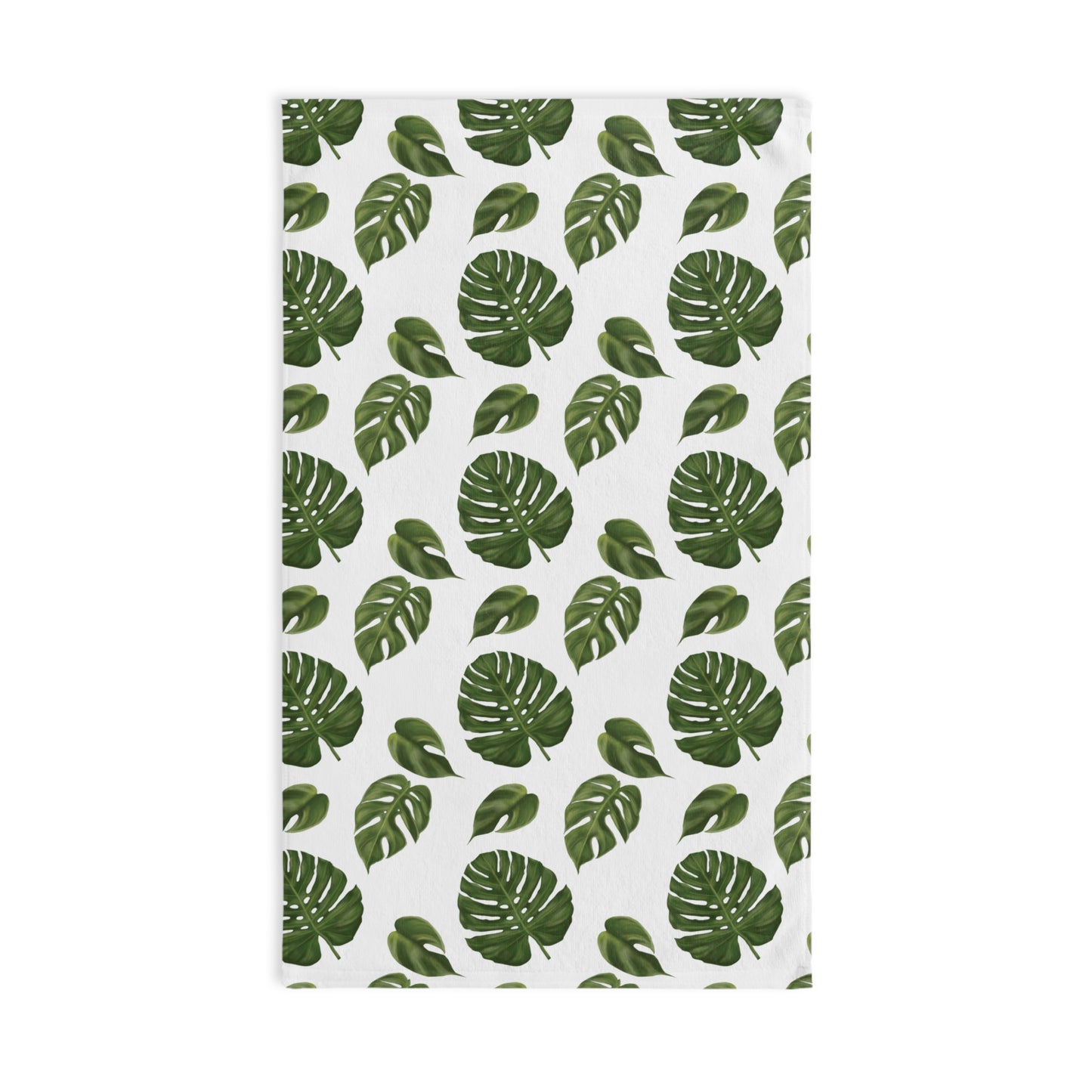 Monstera Leaf Hand Towel