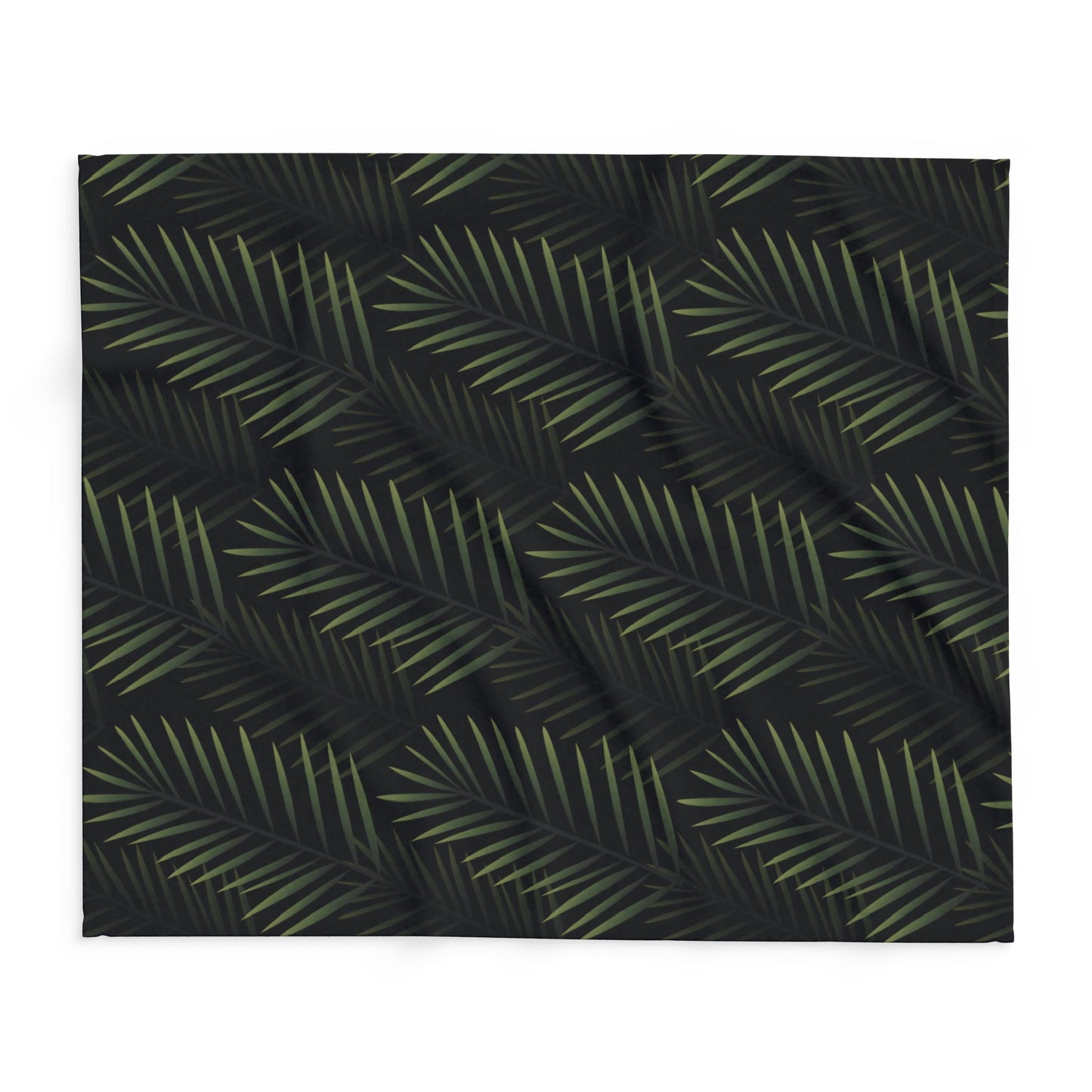 Palm Leaf Fleece Blanket