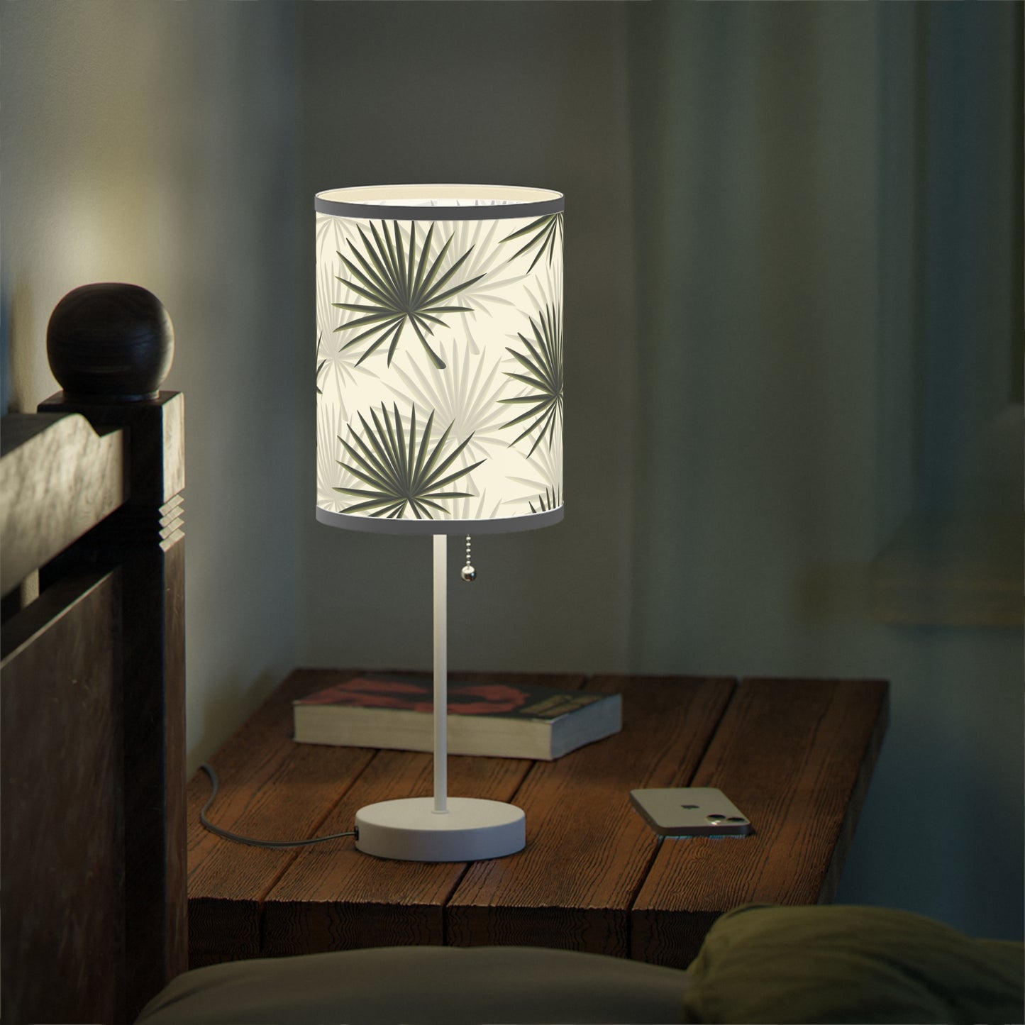 Palm Fan Table Lamp