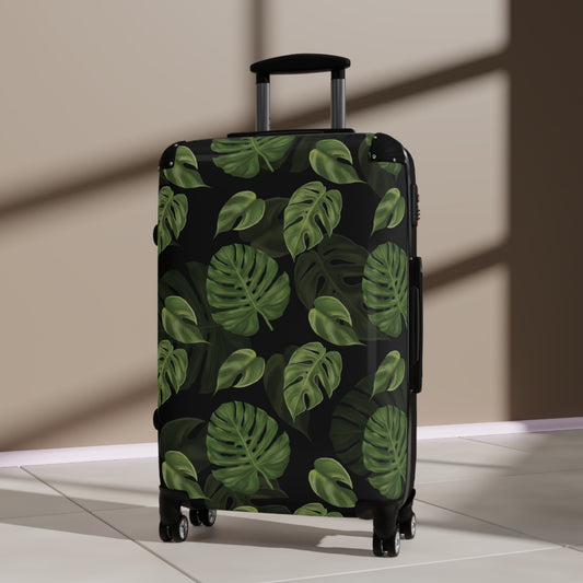 Monstera Leaf Suitcase