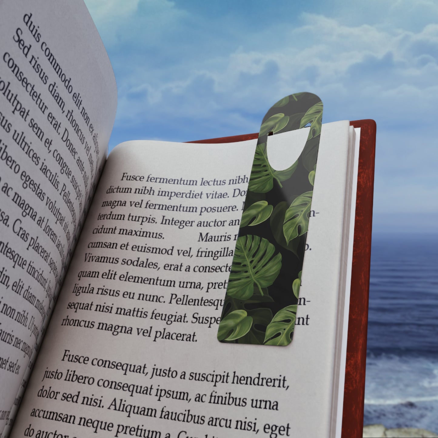 Monstera Leaf Bookmark