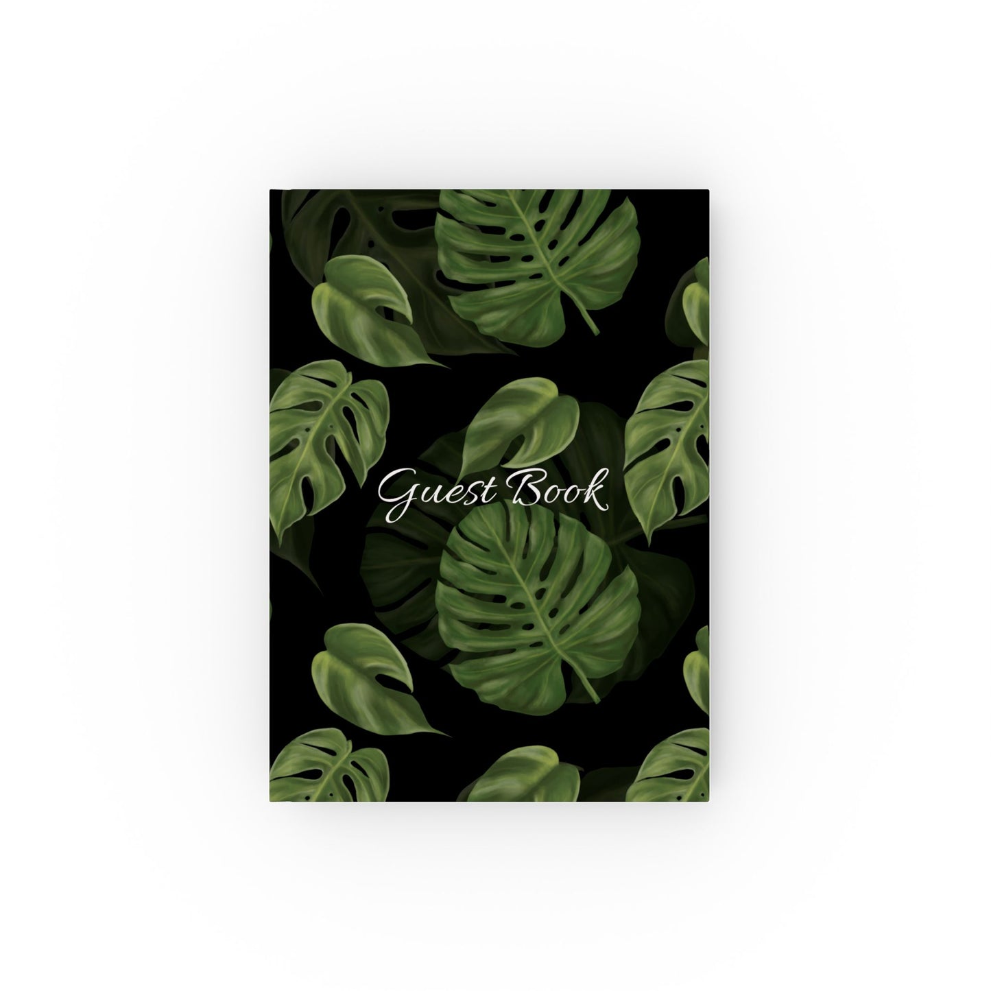 Monstera Leaf Guest Book